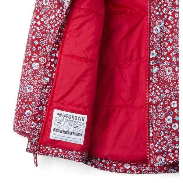 Bundy Columbia Flower Flakes Jacket Dievcenske Bordove | SK-IRT-743169